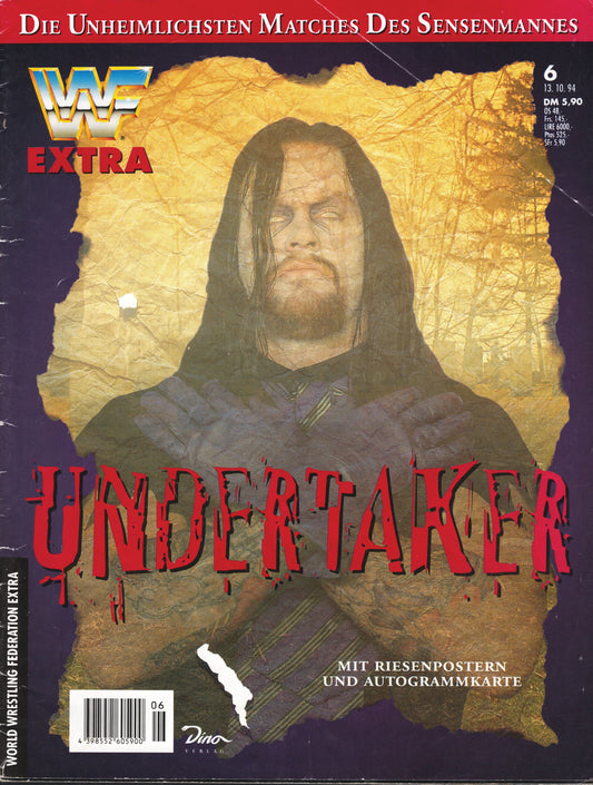 WWF Extra Magazine #6 October 1994 from Germany