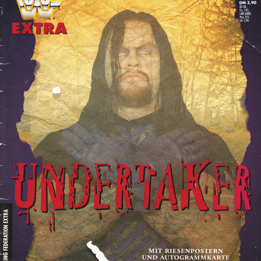 WWF Extra Magazine #6 October 1994 from Germany Magazine PWcatalog