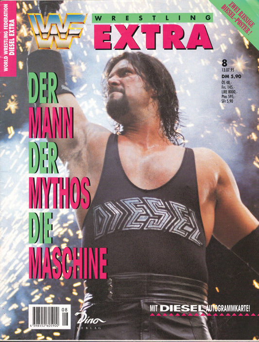 WWF Extra Magazine #8 July 1995 from Germany