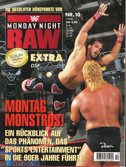 WWF Extra Magazine #10 April 1996 from Germany