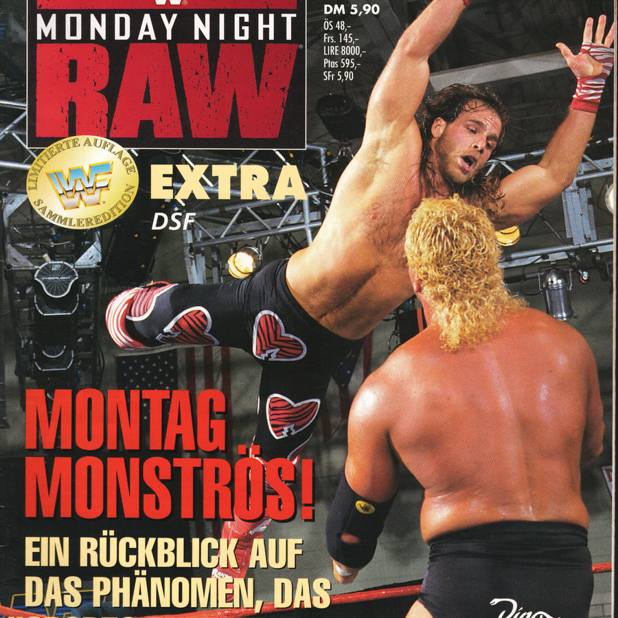 WWF Extra Magazine #10 April 1996 from Germany Magazine PWcatalog
