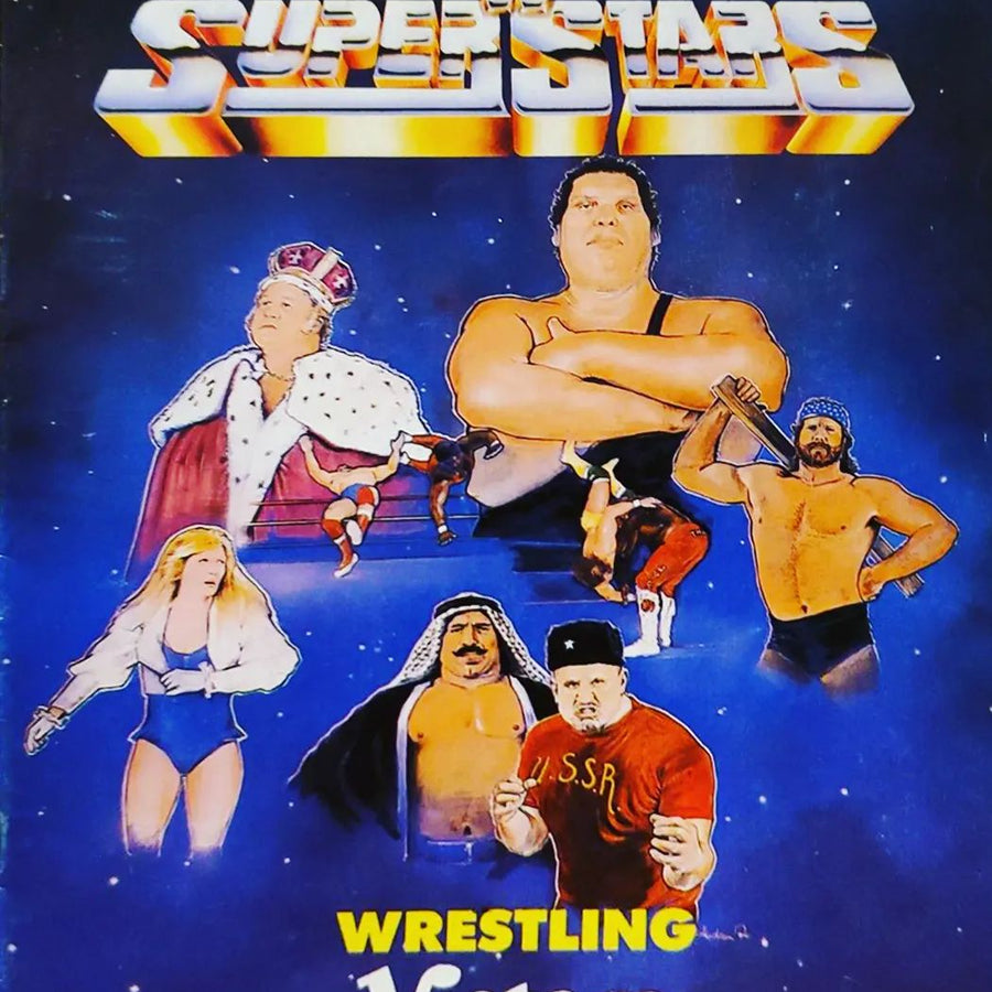 WWF Italian Program from October 1987 Magazine PWcatalog