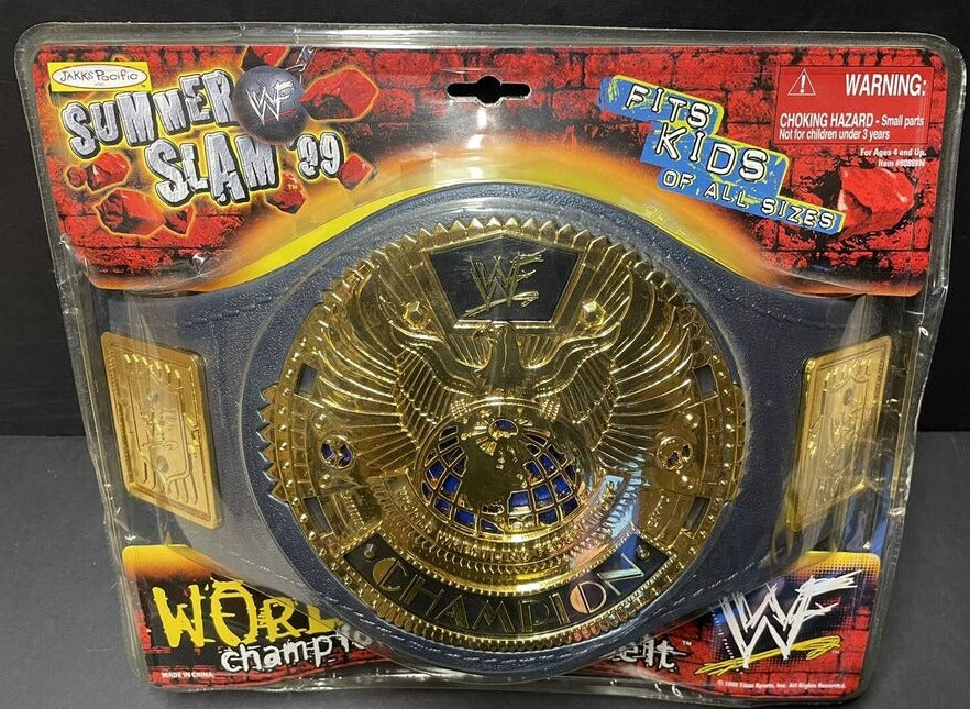 WWF Attitude ERA Championship foam belt SummerSlam 1999 by Jakks Pacific