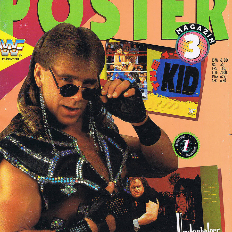 WWF Poster Magazine #3 from Germany Magazine PWcatalog
