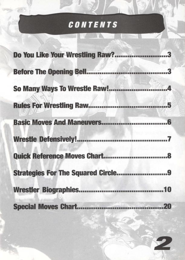 WWF Raw [Game Gear] PWcatalog