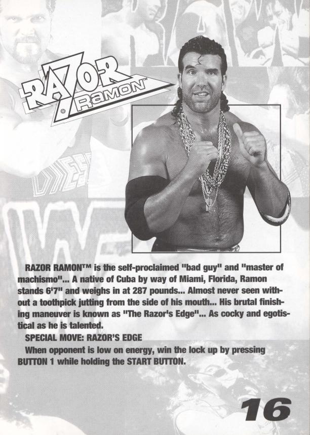 WWF Raw [Game Gear] PWcatalog