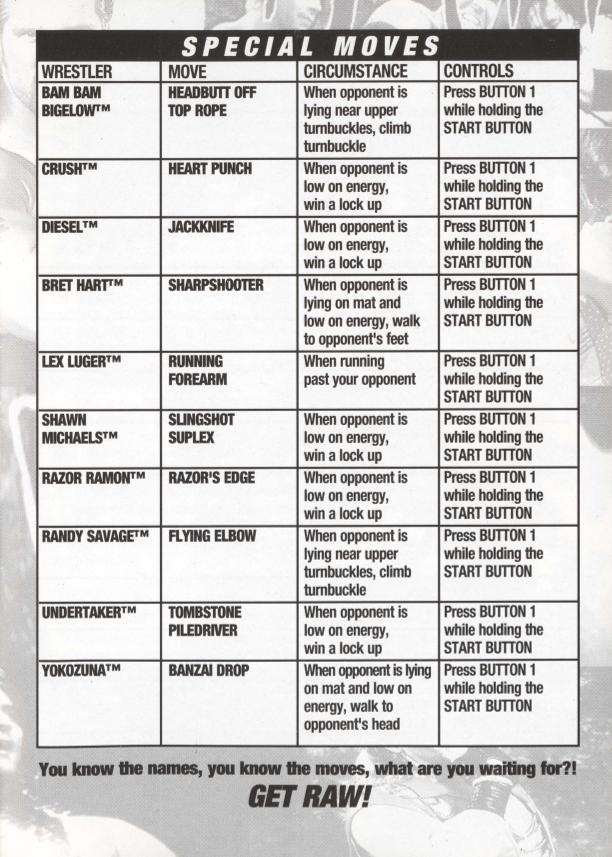 WWF Raw [Game Gear] PWcatalog