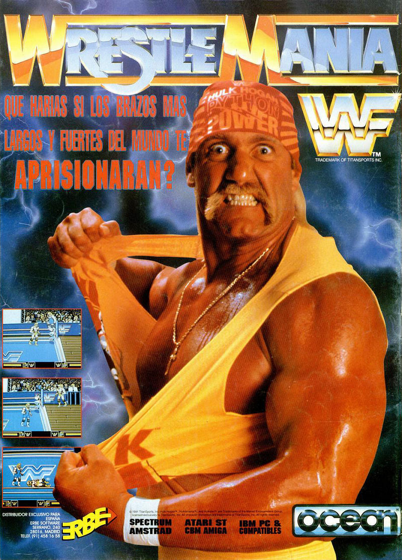 WWF WrestleMania [Commodore 64] PWcatalog
