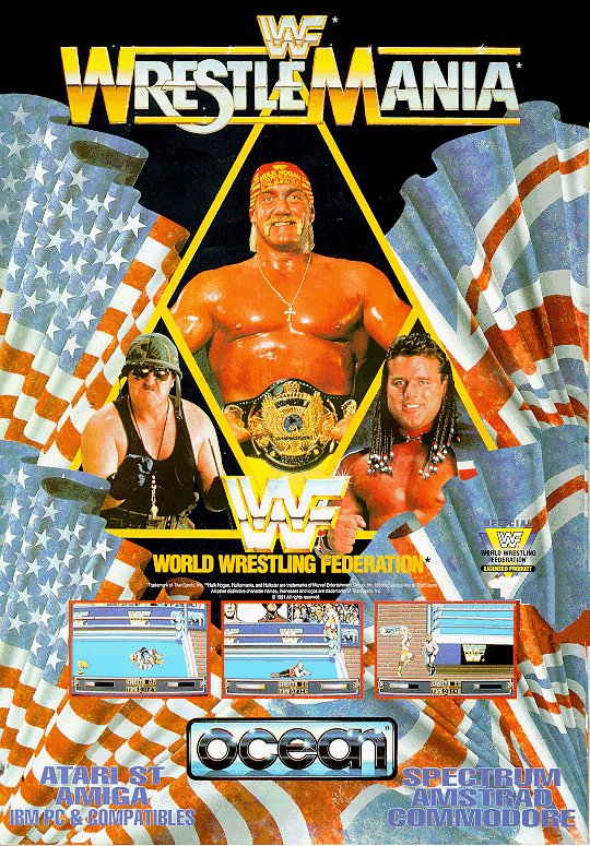 WWF WrestleMania [Commodore 64] PWcatalog