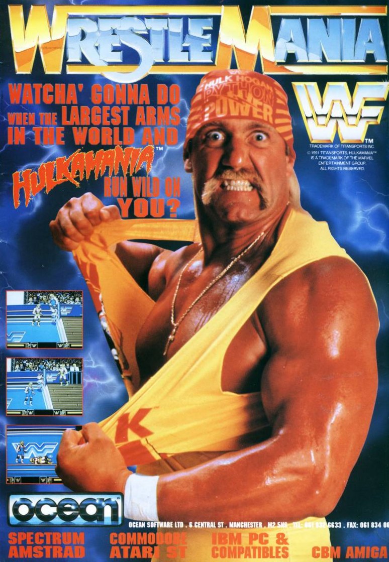 WWF WrestleMania [Commodore 64] PWcatalog