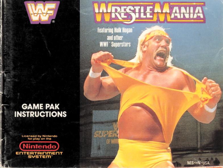 WWF WrestleMania [NES] PWcatalog