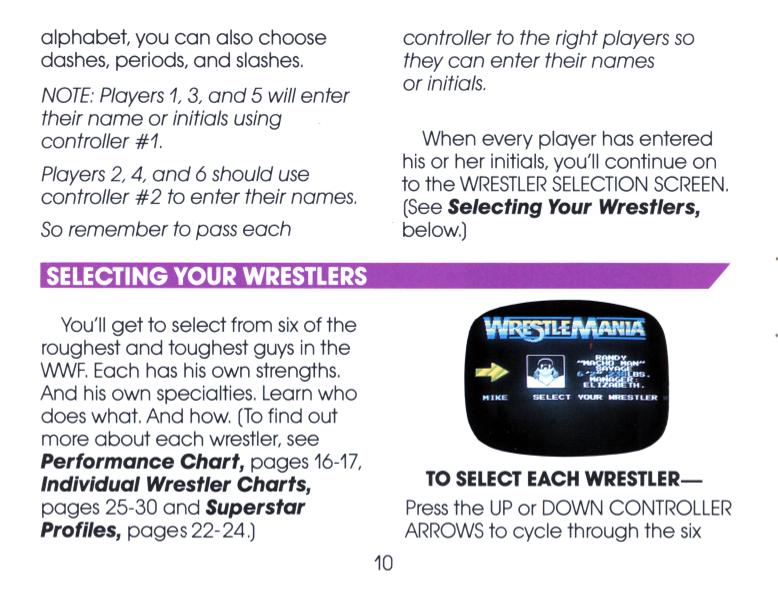 WWF WrestleMania [NES] PWcatalog