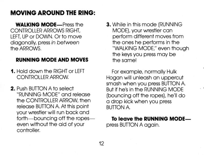 WWF WrestleMania [NES] PWcatalog