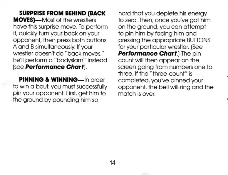 WWF WrestleMania [NES] PWcatalog