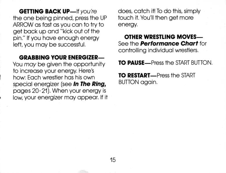 WWF WrestleMania [NES] PWcatalog