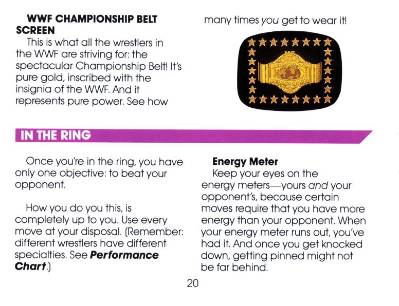 WWF WrestleMania [NES] PWcatalog