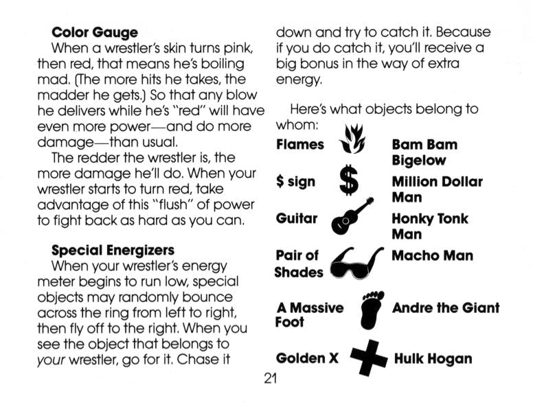 WWF WrestleMania [NES] PWcatalog
