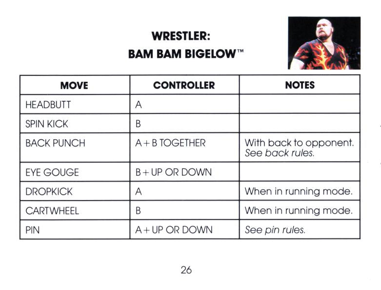 WWF WrestleMania [NES] PWcatalog