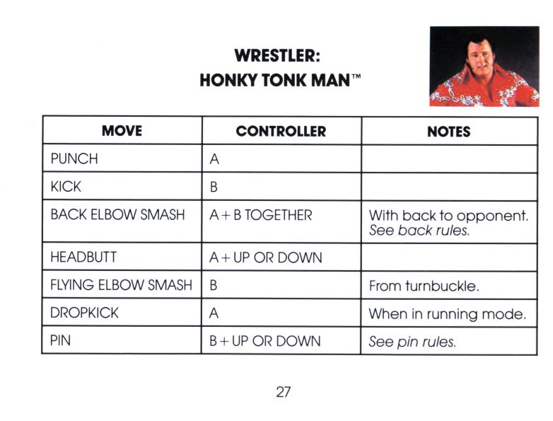 WWF WrestleMania [NES] PWcatalog