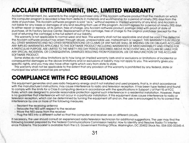 WWF WrestleMania [NES] PWcatalog