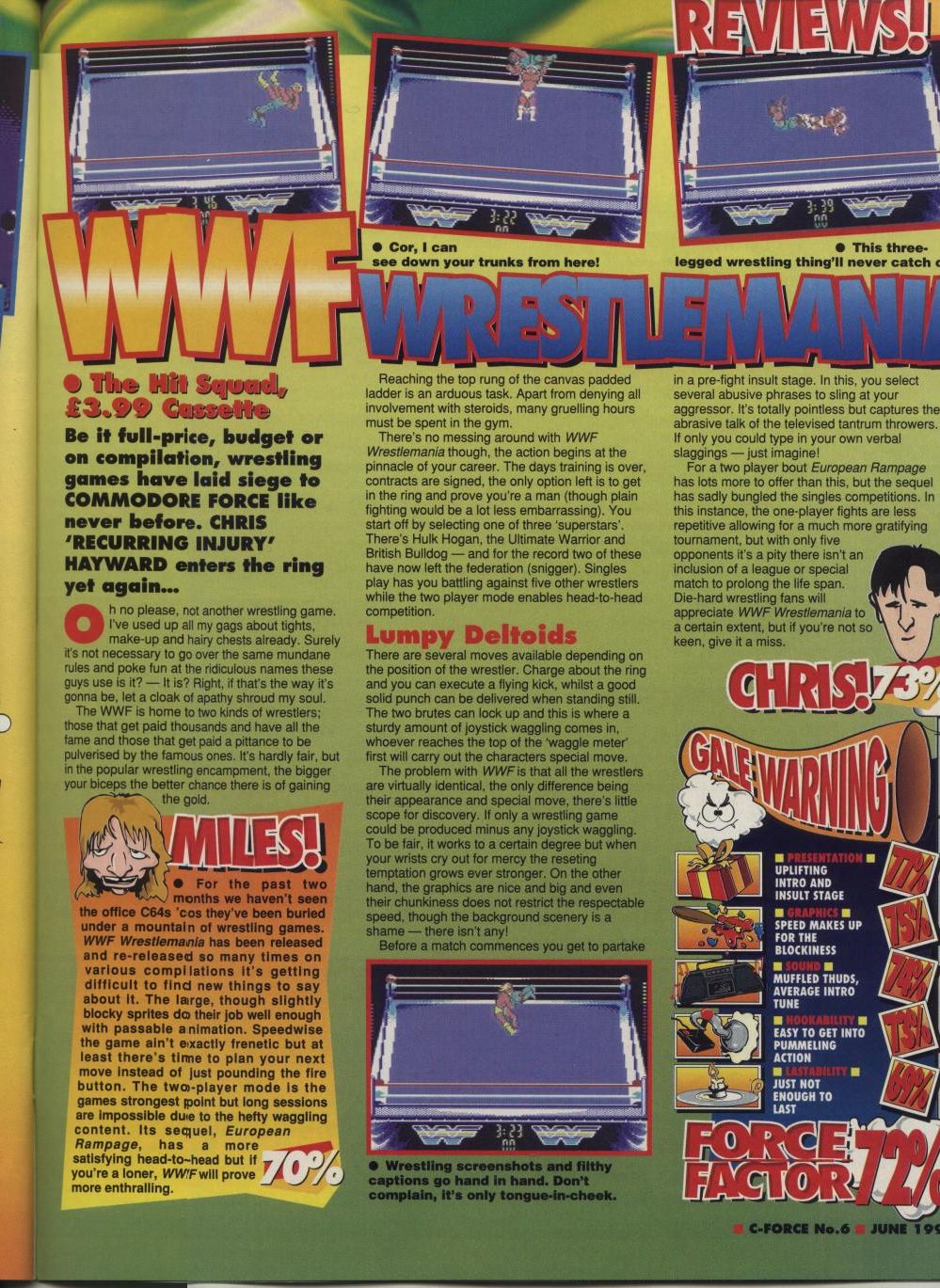 WWF WrestleMania [Commodore 64] PWcatalog