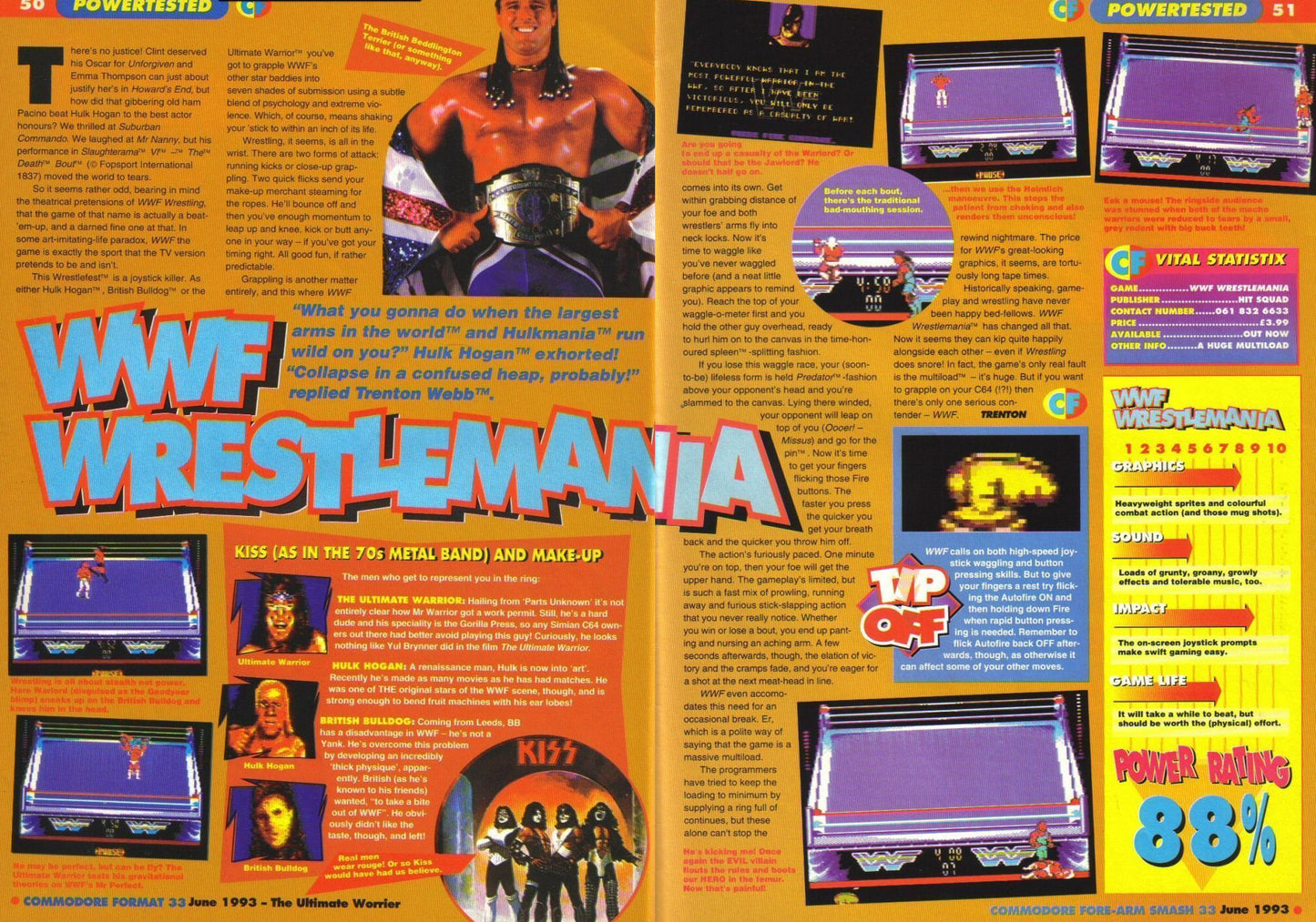 WWF WrestleMania [Commodore 64] PWcatalog