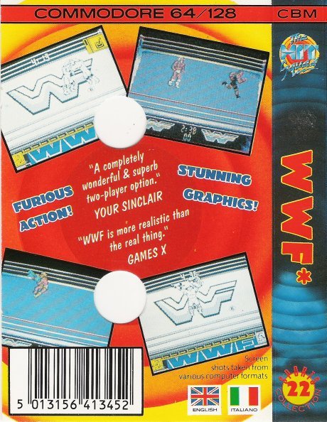 WWF WrestleMania [Commodore 64] PWcatalog