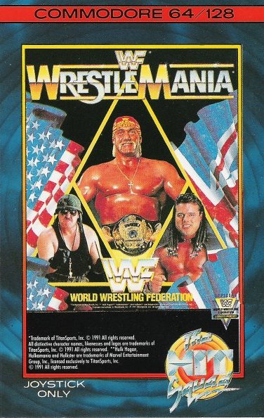 WWF WrestleMania [Commodore 64] PWcatalog