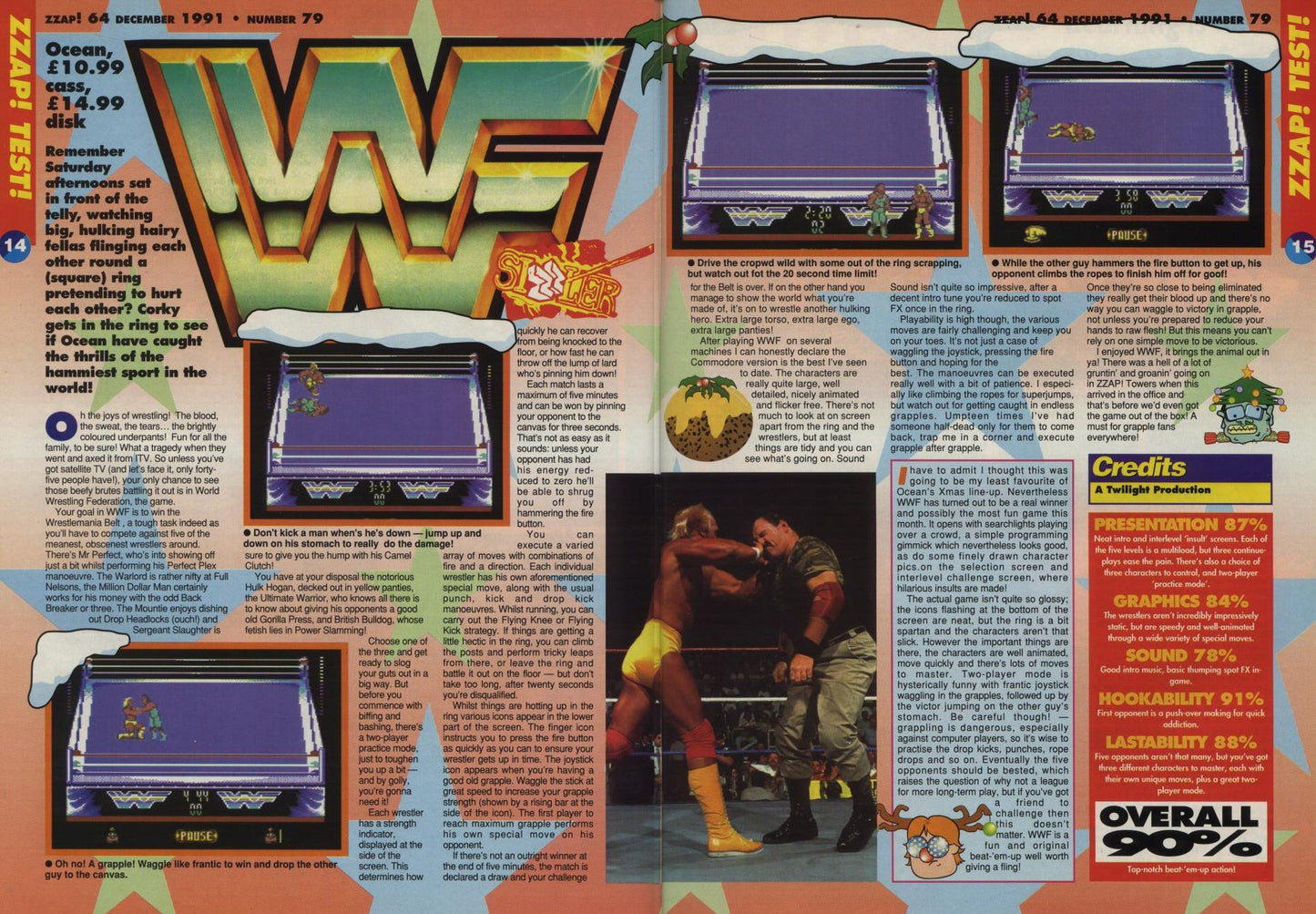 WWF WrestleMania [Commodore 64] PWcatalog