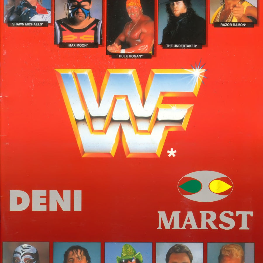 WWF Stickers Album 1991 From Slovenia Stickers Album PW Catalog