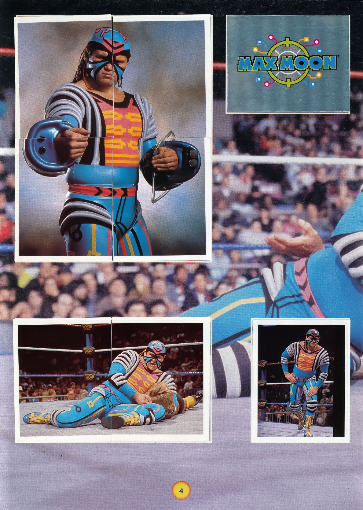 WWF Stickers Album 1991 From Slovenia Stickers Album PW Catalog