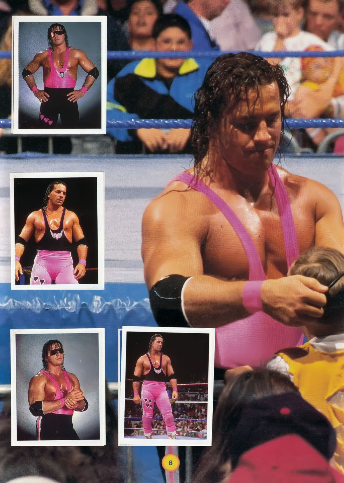 WWF Stickers Album 1991 From Slovenia Stickers Album PW Catalog