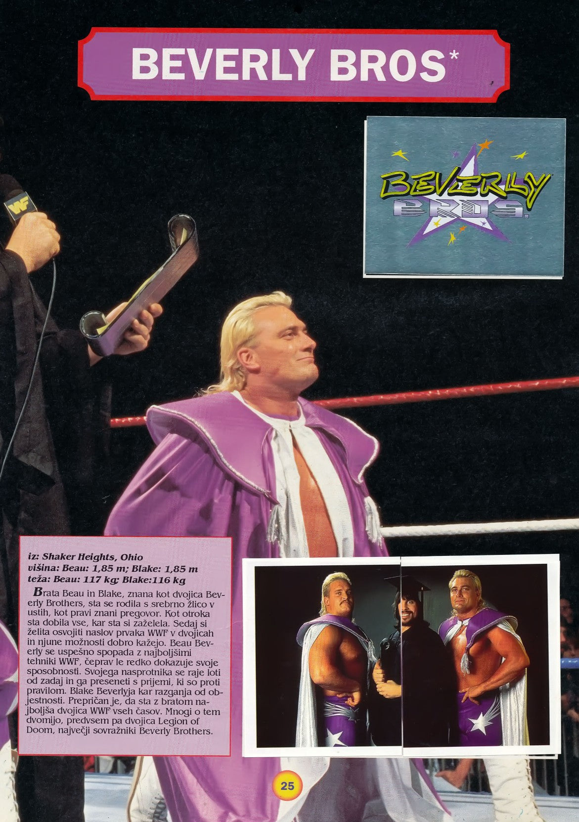 WWF Stickers Album 1991 From Slovenia Stickers Album PW Catalog