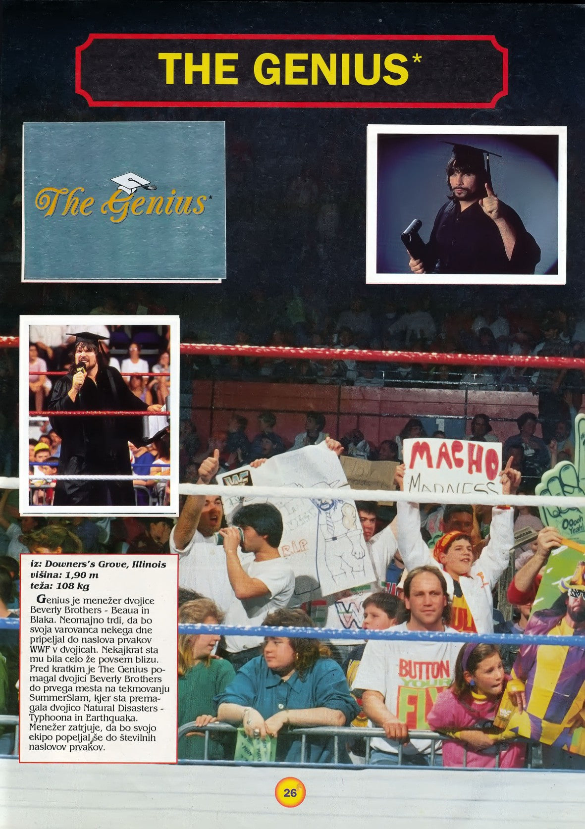 WWF Stickers Album 1991 From Slovenia Stickers Album PW Catalog