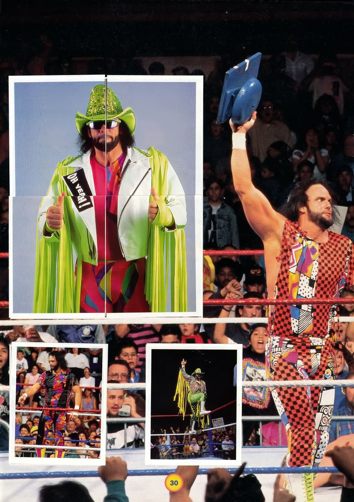 WWF Stickers Album 1991 From Slovenia Stickers Album PW Catalog