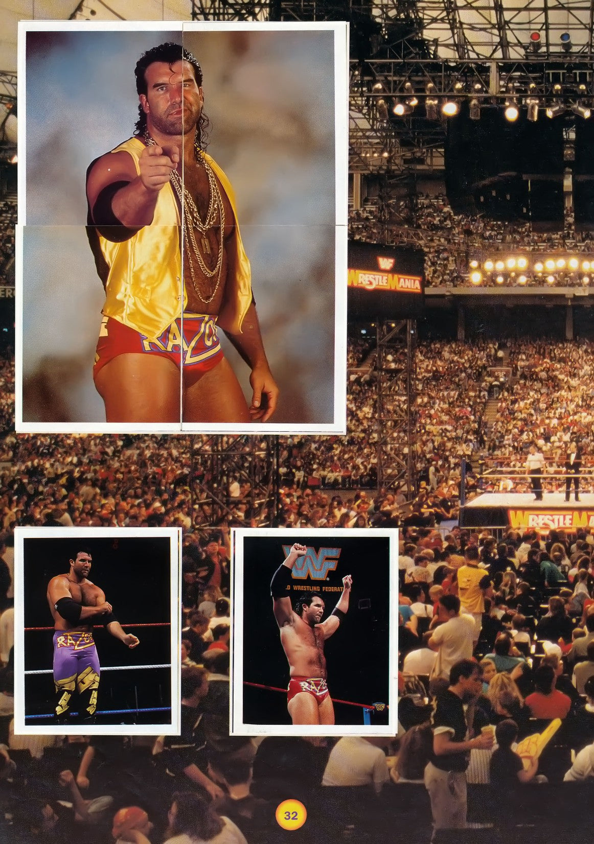 WWF Stickers Album 1991 From Slovenia Stickers Album PW Catalog