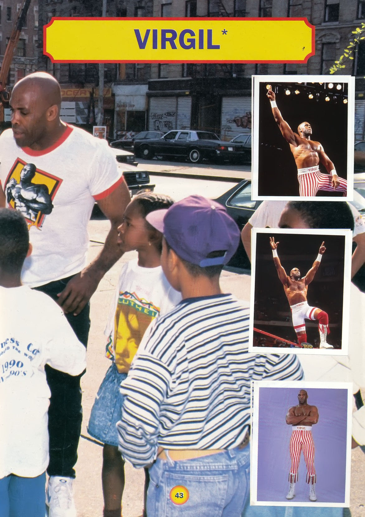 WWF Stickers Album 1991 From Slovenia Stickers Album PW Catalog