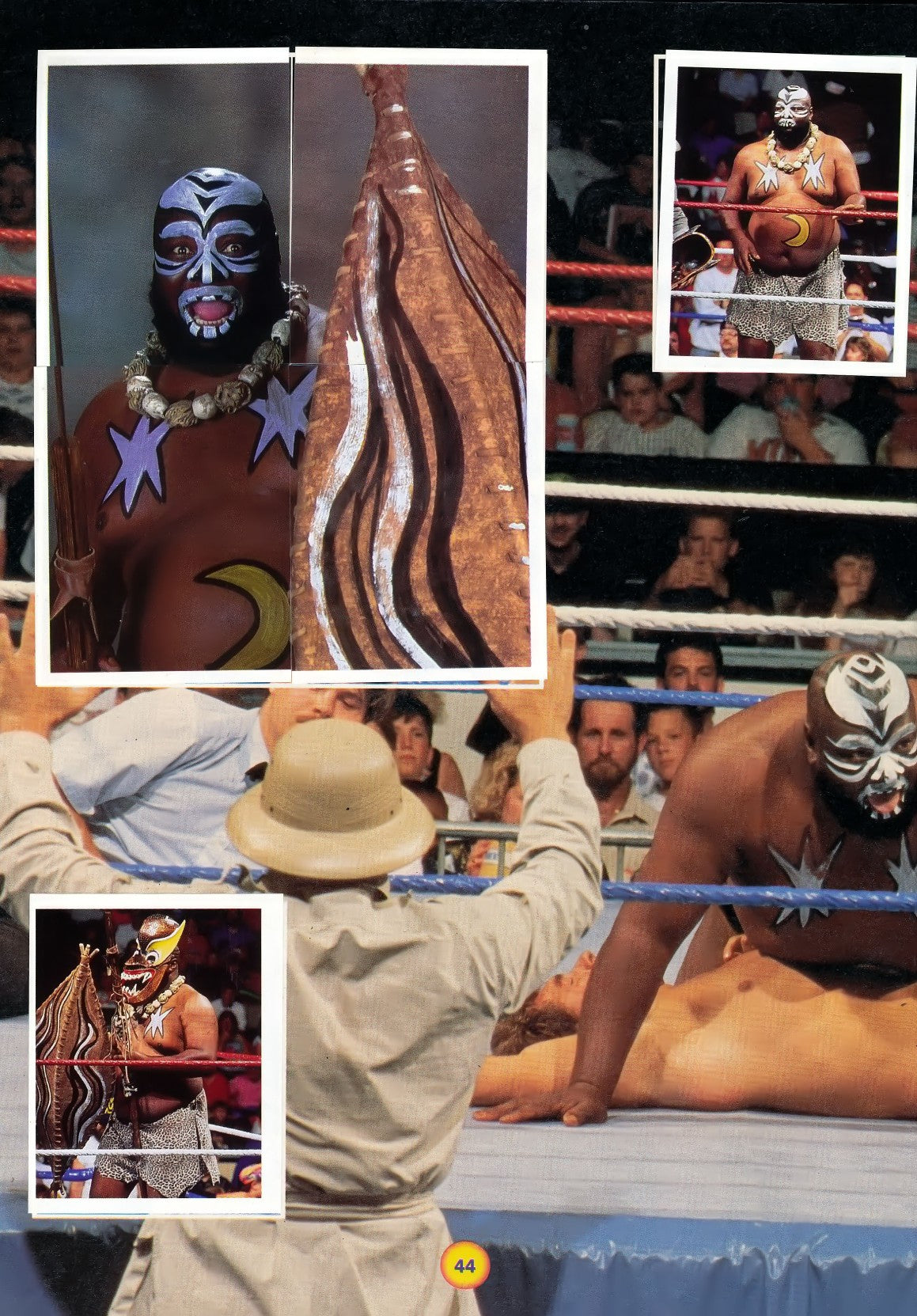 WWF Stickers Album 1991 From Slovenia Stickers Album PW Catalog