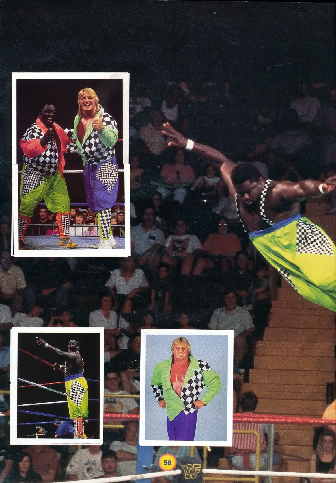 WWF Stickers Album 1991 From Slovenia Stickers Album PW Catalog