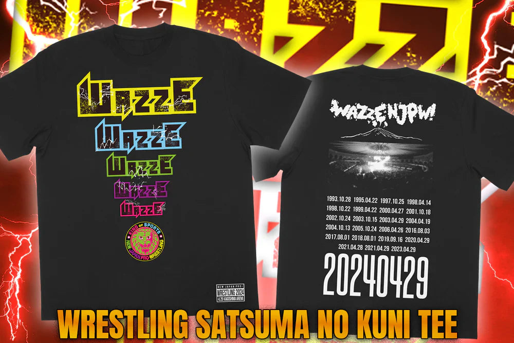 Wrestling Satsuma WAZZE T-shirt (2024) T-Shirt PW Catalog