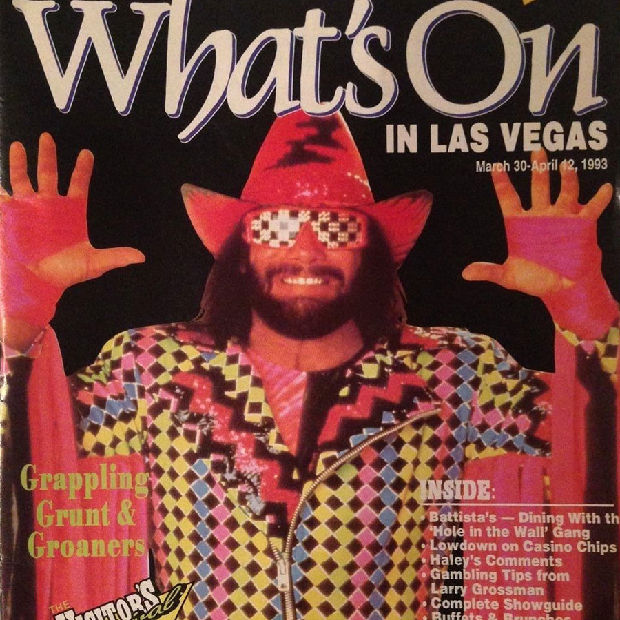 What's On in Las Vegas Magazine April 1993 Magazine PWcatalog