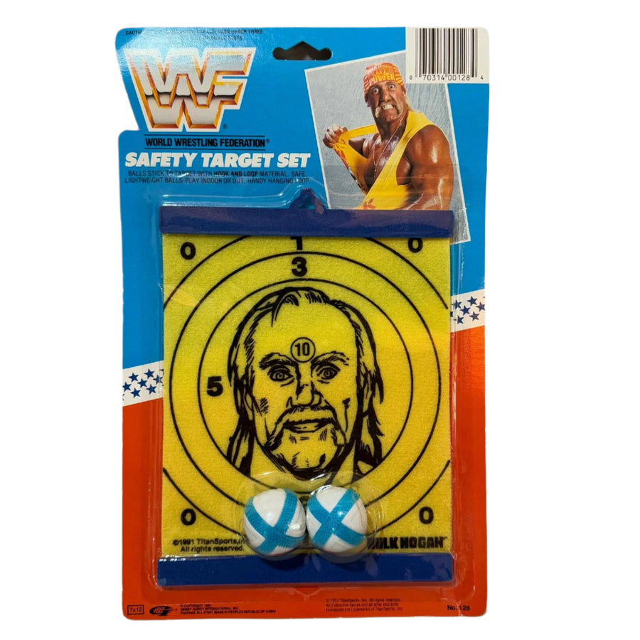 WWF Hulk Hogan Safety Target Set PWcatalog