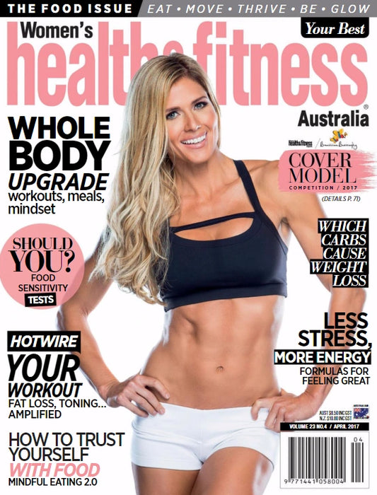 Torrie Wilson on Womens Health Fitness Australia April 2017