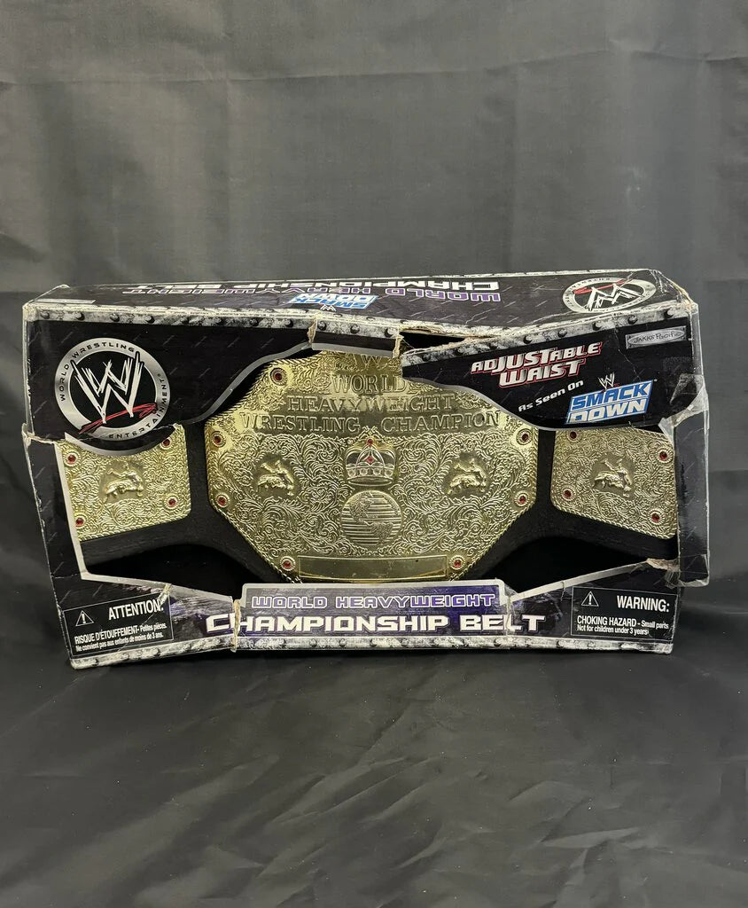 WWE World Heavyweight Championship belt by Jakks Pacific PW Catalog