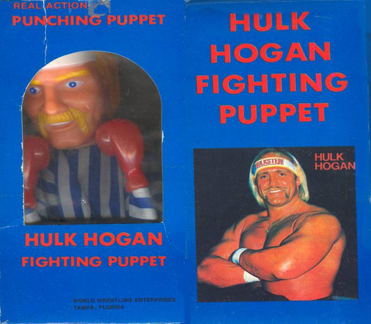 World Wrestling Enterprises 1985 Hulk Hogan Fighting Puppet