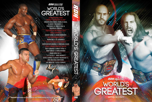 World's Greatest- Dayton, OH 02/25/11(DVD) DVD PW Catalog
