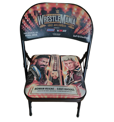 Wrestlemania 39 Chairs PWcatalog