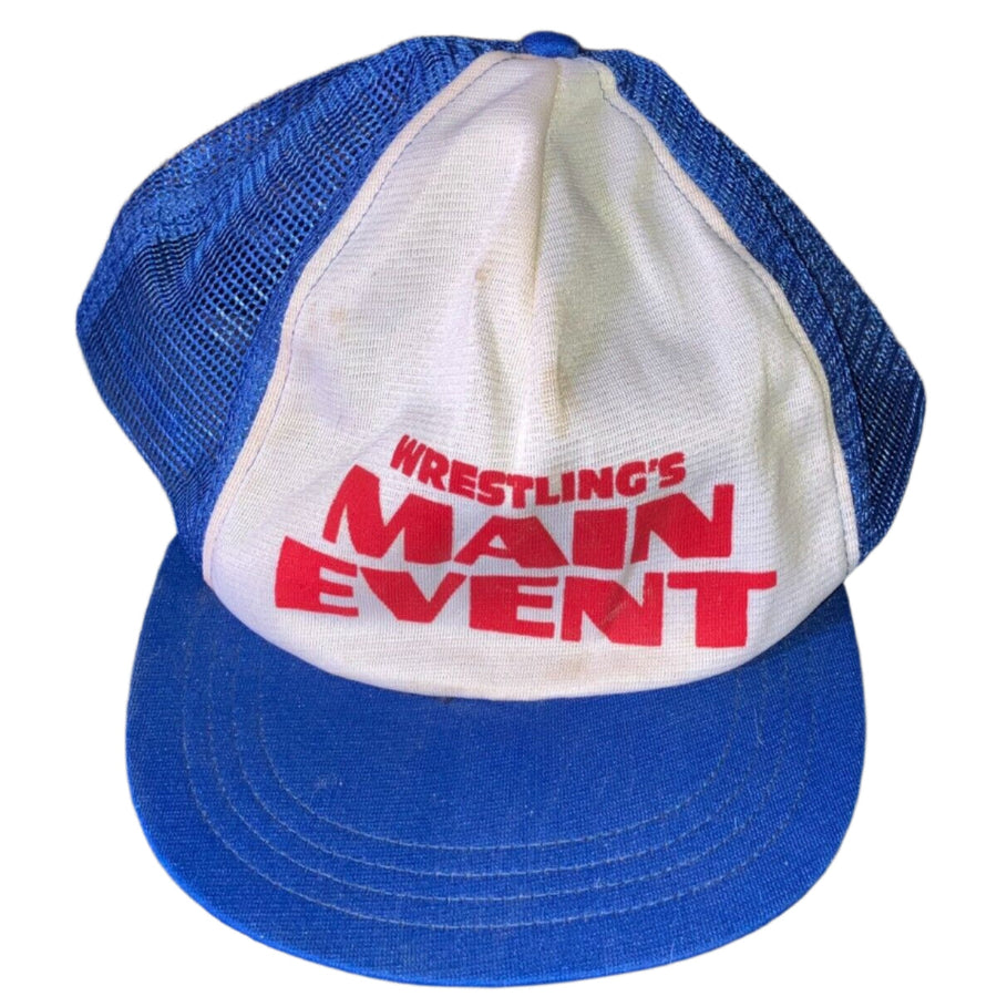 Wrestling's Main Event Magazine Hat Pwcatalog
