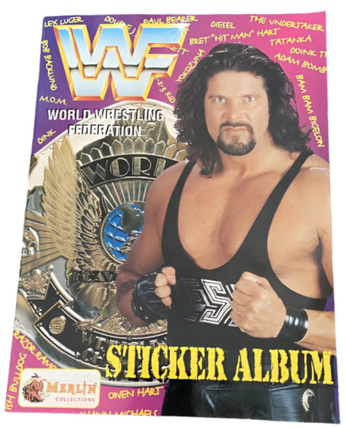 WWF Stickers Album 1995 Stickers Album PW Catalog