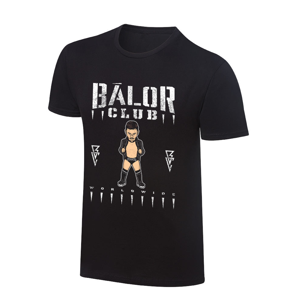 WWE x NERDS Finn Bálor " Bálor Club Worldwide" Cartoon T-Shirt